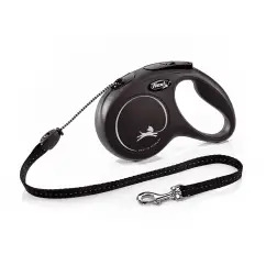 Flexi New Classic fita/tam. M 5 Mt / 25 Kg preto Trixie Trixie