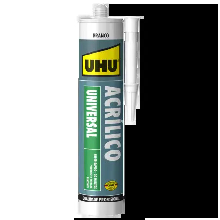 Silicone Branco Pro Acrílico Universal 300ml UHU UHU