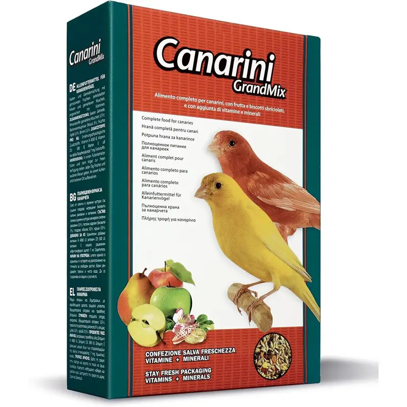 Ração com Frutos para Canários 1kg Padovan