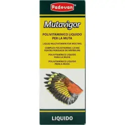 Polivitaminico Liquido para Muda Pena de Pássaros 30ml Padovan Padovan