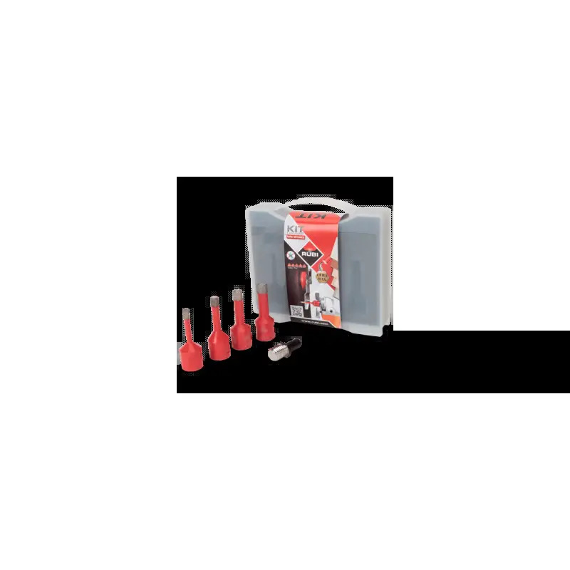 Kit Mini Drygres 4 Brocas 6/8/10/12mm 50938 Rubi