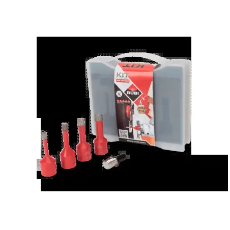 Kit Mini Drygres 4 Brocas 6/8/10/12mm 50938 Rubi Rubi