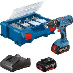 Berbequim GSB 18V-21 + 2 Baterias 4Ah 06019H110C Bosch Bosch