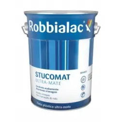 Robbialac Tinta Interior Mate Stucomat Branco 15lt Robbialac