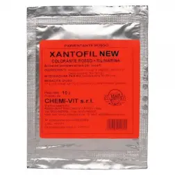 Suplemento Colorante Xantofil New 10gr para Canários CH5710 Chemi-Vit Chemi-vit