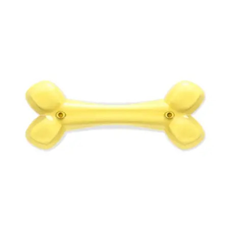 Osso Duo Amarelo com sabor a Coco para Cães 18cm Zeus Zeus