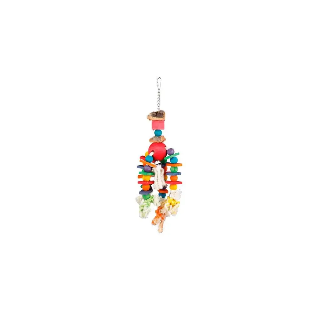 Brinquedo Multicolorido Madeira/Corda/Cortiça Trixie