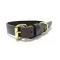 Coleira de Couro Elite Castanho para Cães 25/50 D6045
