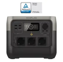 Bateria Portátil River 2 Pro ZMR620-B-EU Ecoflow