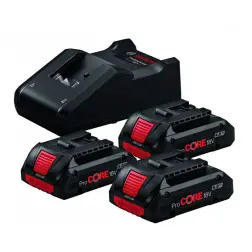 Power Set 3xPC 18V 8,0Ah+GAL 18V-160 0615990N2F Bosch Bosch