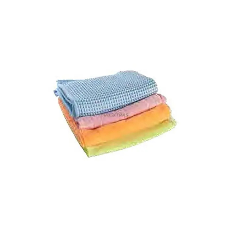 Kit de 4 Panos Secagem-Polir-Interior-Vidros Linextras