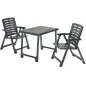 Conjunto de Mesa e 2 Cadeiras de Piquenique Camping Ipae