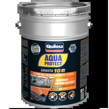 Silicone MS Líquido Aquaprotect Crinza 5kg Quilosa Quilosa