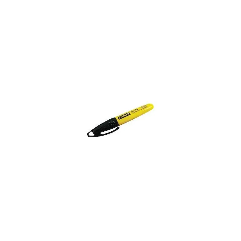 Mini Marcador de Ponta Fina Preto 1-47-324 Stanley