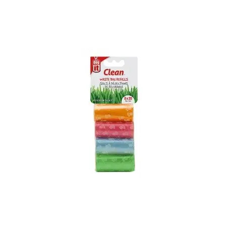 Sacos de Higiene Clean de Várias Cores 8x20 90423 Dog It Dogit