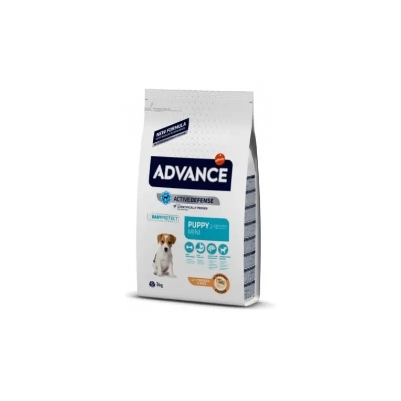 Ração para Cachorro Puppy Mini com Frango & Arroz 7,5Kg Advance Ração para Cachorro Puppy Mini com Frango & Arroz 7,5Kg Advance