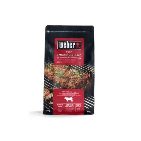 Lascas Madeira para Churrasqueira 700gr 17663 Weber carvão zero