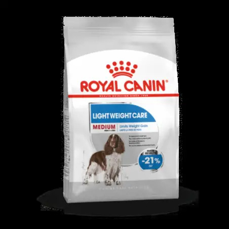 Ração Seca para Cão Medium Light WeightCare 3Kg RoyalCanin RoyalCanin