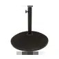 Suporte para Guarda-Sol Preto em Plástico 35x35x13cm 62198 Aktive