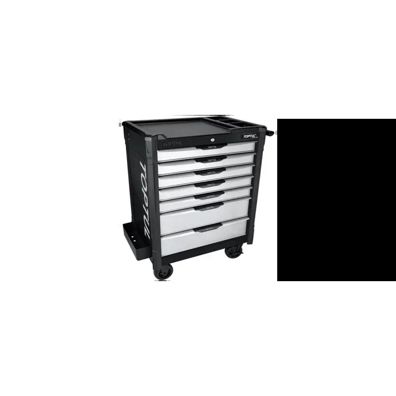 Carro de Ferramentas Bumper Black 7 Gavetas 208 Peças GE-20824 Toptul