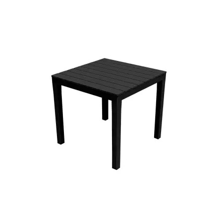 Mesa de Jardim Bali Antracide 78x78x72cm 02030 Ipae Ipae