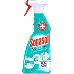 Spray Desinfetante Multiusos sem Lixívia e sem Amoníaco 500ml Sonasol Sonasol