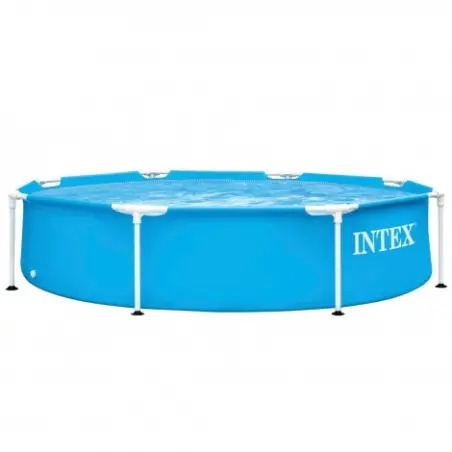Piscina Desmontável Redonda com Estrutura em Metal 244x51cm 28205NP Intex Intex