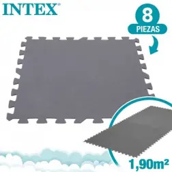 Protetor Acolchoado e Combinável de Chão para Piscinas 50x50x0,5cm 29084 Intex Intex