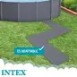 Protetor Acolchoado e Combinável de Chão para Piscinas 50x50x0,5cm 29084 Intex