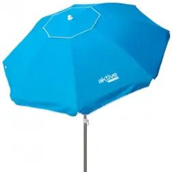 Guarda-Sol 200cm com Tubo de Alumínio 28/32cm com Proteção UV50 62215 Aktive Aktive