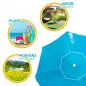 Guarda-Sol 200cm com Tubo de Alumínio 28/32cm com Proteção UV50 62215 Aktive
