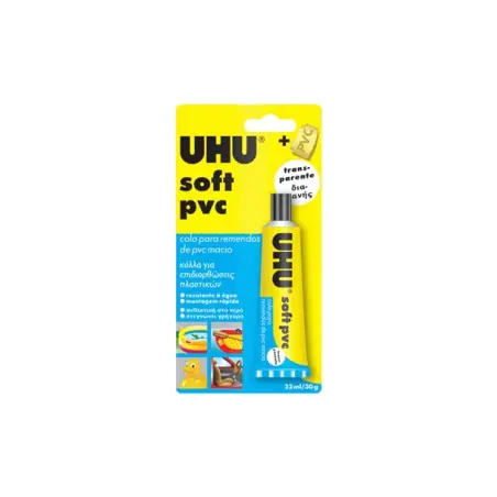 Cola Soft Transparente para PVC 32ml UHU UHU