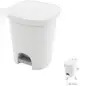 Balde Lixo com Pedal Fresh 25lt branco 8425 Reivax Balde Lixo com Pedal Fresh 25lt branco 8425 Reivax