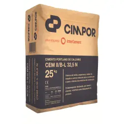 Cimento Escuro CEM II/B-L 32.5N 25kg Cimpor Cimpor