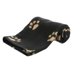 Manta cobertura Sofa "beany" 100x70 Cm preta C/ Os Trixie Trixie