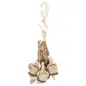Brinquedo Natural Em Mogno/conchas Do Mar - 26 Cm Trixie
