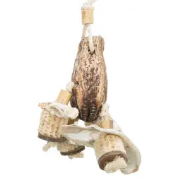 Brinquedo Natural Em Mogno/conchas Do Mar - 26 Cm Trixie Trixie