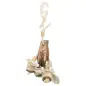 Brinquedo Natural Em Mogno/conchas Do Mar - 26 Cm Trixie