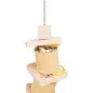 Brinquedo Em Bambo/madeira P/ Snacks - 35 Cm Trixie