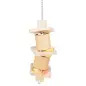 Brinquedo Em Bambo/madeira P/ Snacks - 35 Cm Trixie