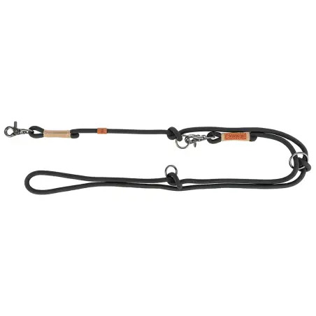 Trela Ajust. be Nordic” s-m 2mt/ø8mm areia/preto Trixie Trixie