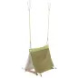 Tenda Em Algodao P/ Suspender 16x18x20 Cm verde Trixie