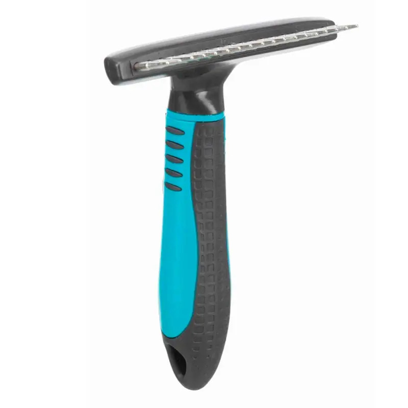 Pente Ancinho Dentes Rotativos P/ Pelo Longo 10x15 Cm Trixie