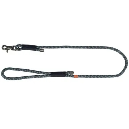 Trela "soft Rope" s-xl 1,00mt/ø10mm preto/cinza Trixie Trixie