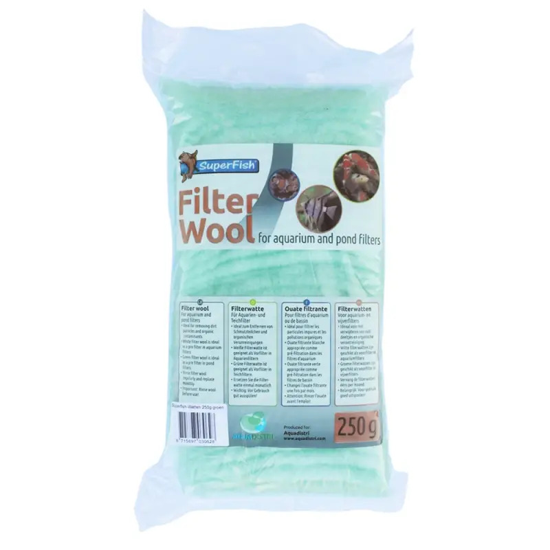 Filter Wool Green Sf la Filtrante Grossa 250 Gr Superfish