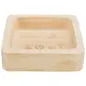 Gamela Em Madeira P/ Roedores 190 Ml / 11x11cm Trixie