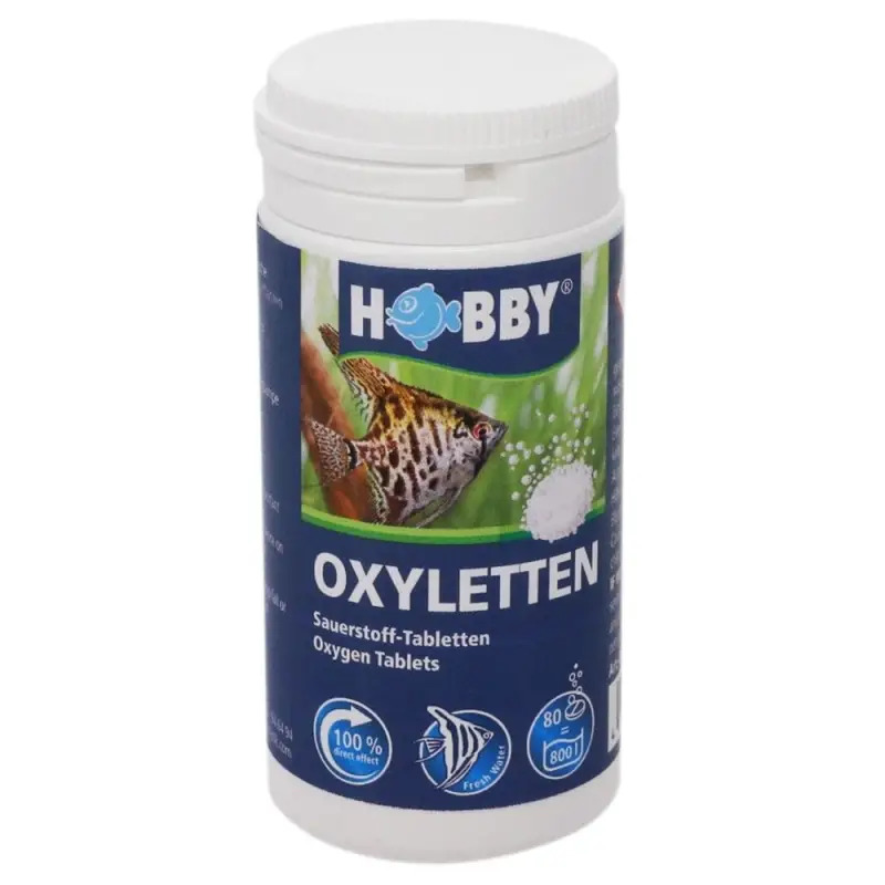 Hobby Oxyletten oxigenio Em Pastilhas 80 Tabs Hobby Hobby Oxyletten oxigenio Em Pastilhas 80 Tabs Hobby