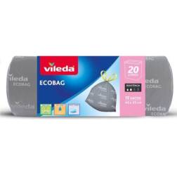 Saco de Lixo Ecobag 20lt 45x55cm Pack 15un Vileda Vileda