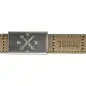 Trela "be Nordic" Em Pele m-l 1,00mt/20mm areia   Trixie