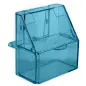 Comedouro Cristal Azul C/ Gaveta montado emb. C/ 10 EX